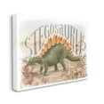 thumbnail image 4 of Stupell Industries Stegosaurus In Nature Animals & Insects Painting Gallery Wrapped Canvas Art Print Wall Art, 48 x 36, 4 of 8