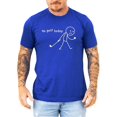 thumbnail image 4 of No Golf Today Shirt for Men & Women Funny Sad Stick Figure Graphic Tee for Golfer Vintage Royal Shirt Adult X-Large, 4 of 5