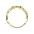 thumbnail image 4 of Diamond Princess 10kt Yellow Gold His Hers Round Diamond Solitaire Matching Wedding Set 1/2 Cttw, 4 of 4