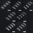 thumbnail image 5 of Milue 500x Nail Art Press on False Nails Fake Nails Hollow Nails Extension System, 5 of 21