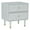 Gray, variant on Linon Geo 2-Drawer Texture Nightstand, Multiple Finishes