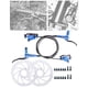 thumbnail image 4 of Frenos de disco de bicicleta de lujo 51m Pilar Rotor 75mm A Pilar /R160 Componente Alto rendimiento F160/R140 Freno de disco de aceite para bicicleta Bike DiscBrake Zulema Freno de disco hidráulico de bicicleta, 4 of 8