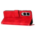 thumbnail image 3 of For Samsung Galaxy S25 Edge Case Handbag Imprinted Triangle Leather Phone Cover - Green, 3 of 5