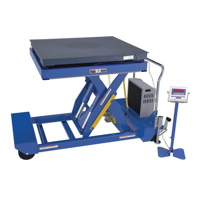 Vestil Manufacturing PSTSCALE Integral Portable Scissor Table Scale