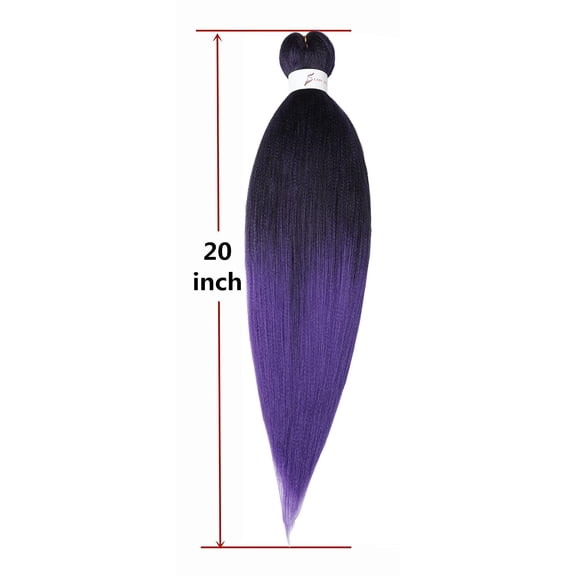 Innocence Hair Synthetic Spetra EZBraid 20"- T1B/Purple