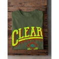 thumbnail image 3 of Clear Your Mind Grunge Style T-Shirt Men -Image by Shutterstock, Male 3X-Large, 3 of 4