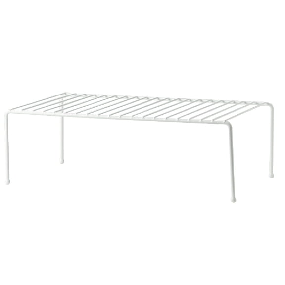 grayline 40710, jumbo kitchen helper shelf, white (2, jumbo)