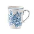 thumbnail image 4 of The Pioneer Woman Agatha 12 oz Blue Stoneware Mug, 4 of 6