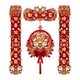 thumbnail image 1 of yuksok Spring Festival Couplets Chinese Lunar New Year Couplets for Spring Festival Style B, 1 of 9