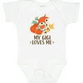 thumbnail image 3 of Inktastic My Gigi Loves Me Fox Grandchild Boys or Girls Baby Bodysuit, 3 of 5