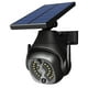 thumbnail image 2 of Cámara de seguridad solar simultánea para exteriores | LED sensor de movimiento 30 | Luz intermitente alimentada por energía solar | ABS impermeable IP65 | 3 Modos | 17x13x11cm Negro | Disuasivo de, 2 of 9