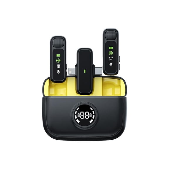 Open Box DUCK DANCE WIRELESS LAVALIER WIRELESS LAVALIER MICROPHONE FOR IPHONE/ANDROID