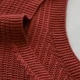 thumbnail image 5 of "Women's Lined Winter Coat Mid Length Solid Color Hooded Jacket" Teal Sweater Women's Cardigan Long Vest Cardigans for Women Lime Cardigans for Women Winter Cardigan Sweaters for Women plus Size, 5 of 7