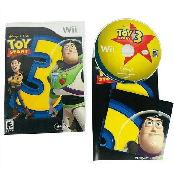 Restored Toy Story 3: The Video Game (Wii, 2010) Game (Refurbished)