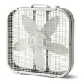 thumbnail image 5 of Lasko 20" Classic Box Fan with Weather-Resistant Motor, 3 Speeds, 22.5" H, White, B20200, New, 5 of 11