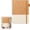 Beige, variant on Professional Personal Journal Notebook Standard Size Soft Leather Cover for Everyday Needs