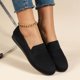 thumbnail image 5 of Amzcrzy Zapatos de mujer,Zapatos de mujer,Zapatillas de mujer, Zapatos planos de punta redonda de color liso para mujer, cómodos, transpirables y suaves, informales. Sandalias Mujer Zapatillas De Cas, 5 of 6