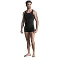 thumbnail image 5 of Mens Compression Slimming Tank Top Shirt, 5 of 7