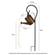 thumbnail image 3 of Lámpara de césped Hierro Art Botella de agua Kit de luz para césped Jardín al aire libre Impermeable Luces LED con energía solar Decoración de camino Luz de estaca Romacci  Lámpara de césped, 3 of 7