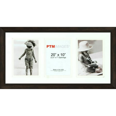 Brown 3-Opening Collage Frame, Set of 2
