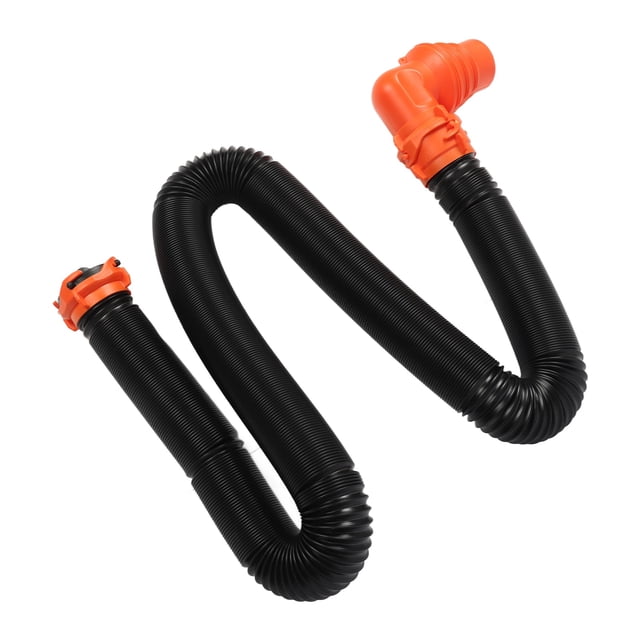 10ft RV Sewer Hose Extension Kit with Swivel Fitting - Heavy Duty, Easy Installation, Stretchable, Suitable for RV, Motorhome,