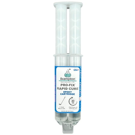 Brampton PRO-FIX Rapid Cure Golf Epoxy - Single Golf Club Repair - 30 Min Golf Club Repair - Golf Epoxy for All Golf Shafts, Golf Heads, Drivers, Putters, and Irons - Engineered for The Golf Industry