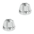 thumbnail image 3 of Dalazy Moyeux de Roue Durable 4PCS pour RC 1 10 Crawler 9 2 Jantes de Roue Performance Améliorée Argent 15mm 2Set, 3 of 6