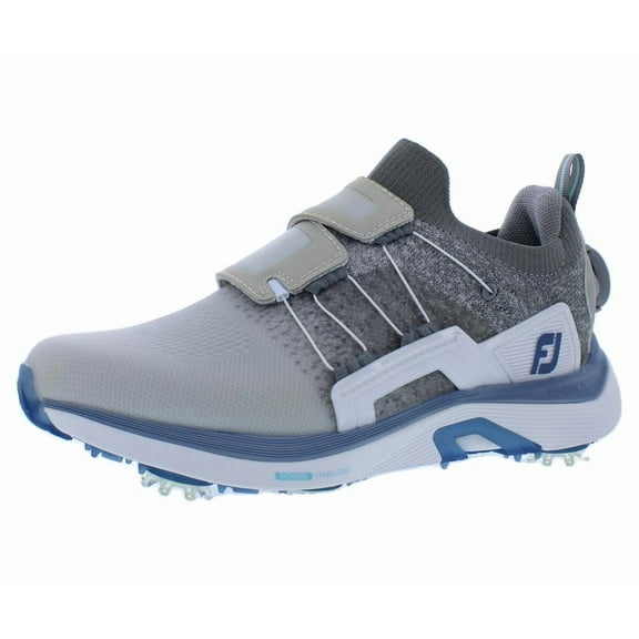 FootJoy Hyperflex Womens Shoes Size 6.5, Color: Grey/White/Blue