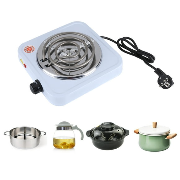 WALFRONT 220V 1000W Electric Stove Burner Kitchen Coffee Heater Hotplate Cooking Appliances , Kitchen Electric Burner, Electric Burner
