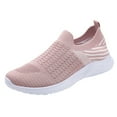 thumbnail image 1 of DXOUPM Chaussures à Enfiler pour Femmes Espadrilles Légères et Confortables Chaussures Plates de Marche Sorties, 1 of 2