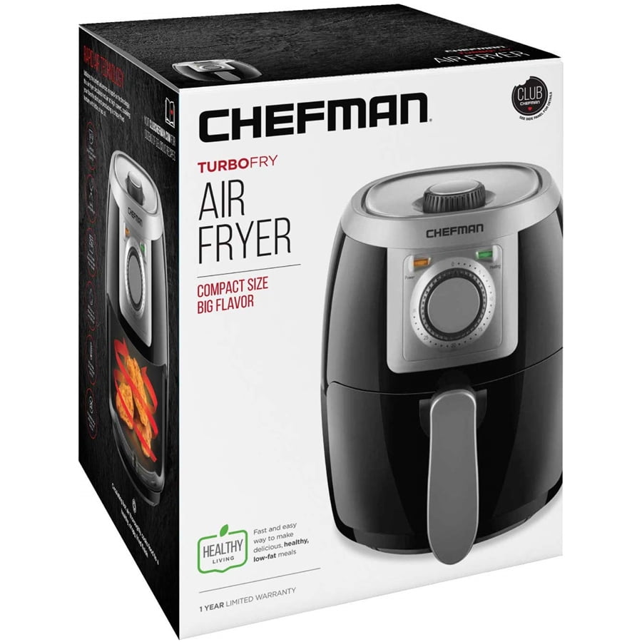 Chefman TurboFry 2 Liter Air Fryer with Adjustable Temperature Control