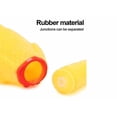 thumbnail image 3 of Pack 3 Pollos Goma Amarillos, Juguetes Duraderos Para Perros Xtellar amarillo, 3 of 4