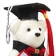 thumbnail image 4 of KAKOWELY Llavero de peluche con forma de oso de graduación. Precioso llavero con colgante de oso de graduación para mochila., 4 of 4