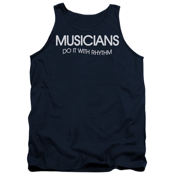 - Musicians To It Rhythm - Tank Top - X-Large