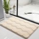 thumbnail image 1 of Felpudo suave y antideslizante, absorbente de agua, para entrada de casa, para uso en sala de estar y baño, superficie de goma duradera, ideal para entrada de oficina.,Wsvlmg, 1 of 9