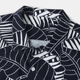 thumbnail image 4 of EQWLJWE Men's Hawaiian Shirt Short Sleeve Regular Fit Floral Shirts Casual Button Down Holiday Beach Aloha Shirts, 4 of 5
