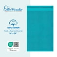 thumbnail image 3 of Cotton Paradise 100% Cotton Turkish 4 Piece Hand Towel Set, Soft Absorbent Face Towels Clearance Set, Aqua Blue, 3 of 6