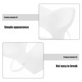 thumbnail image 3 of EXHUMKY 1 Set White Paintable Mask with Half Face Paper for  Masquerade Adults, 3 of 8