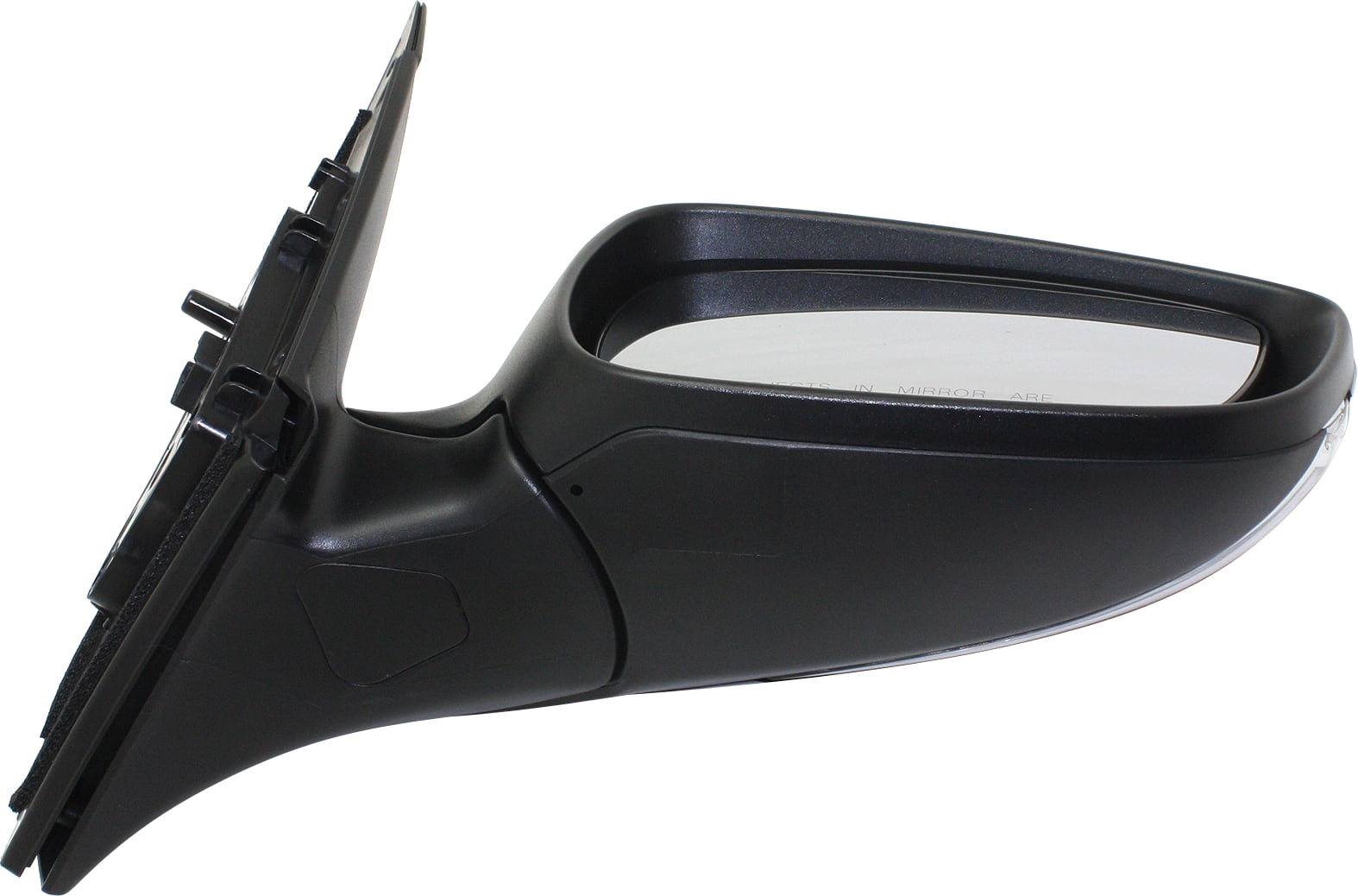 Mirror Compatible With 2012-2017 Hyundai Accent Right Passenger Side Heated In-housing Signal Light Paintable Kool-Vue