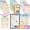 Composition Pastel, variant on 16 Educational Posters for Classroom Decor - Learning Posters for Toddlers 1-3, Alphabet for Classroom Wall, Daycare Essentials, Homeschool Posters Preschool, Pastel Playroom Decor