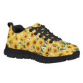 thumbnail image 2 of Chririnla Boys Girls Running Shoes Horse Sunflower Sneakers for Big Kids Size 1 Athletic Sport Shoes Lightweight, 2 of 7