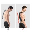 thumbnail image 5 of Corrector de postura para mujeres y hombres Soporte de espalda Endereza el hombro Entrenador de soporte vertical para corrección corporal y alivio del dolor de cuello, XXL JAMW Sencillez, 5 of 5
