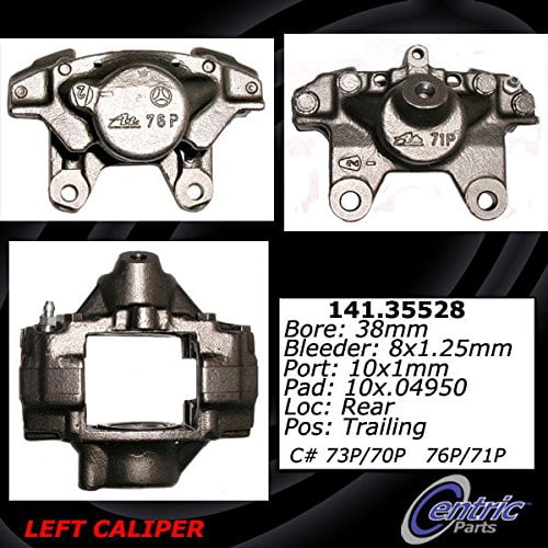 Centric Parts Disc Brake Caliper P/N:141.35528