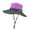 Purple, variant on Bucket Hat, Hats Foldable Womens Ponytail Sun Cap Wide Hole Hat Mesh Baseball Caps, 1# Hot Pink