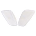 thumbnail image 2 of Carcasa de luz de marcador lateral delantera de coche, repuesto blanco para Jeep Wrangler 1997-2006, 2 uds., 2 of 5