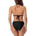 thumbnail image 6 of Women's Crochet Lace Bikini Two Piece Triangle Swimsuit Sexy Bathing Suits, 6 of 7