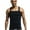 Black, variant on Herrnalise Men's Workout Shirts Men's Casual Solid Designer Cut Ribbed Cotton Vests Top Blouse