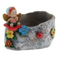 thumbnail image 4 of Linda maceta Bonsai olla maceta decoración para el hogar 11.5x11.5x14.5cm Sharpla Bonita maceta de resina, 4 of 8