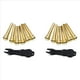 thumbnail image 1 of Guitar Bridge Pins 12Pcs Copper Endpin 6 Clavijas de Cuerda con Piezas de Repuesto de Guitarra AcúStica EléCtrica, 1 of 5
