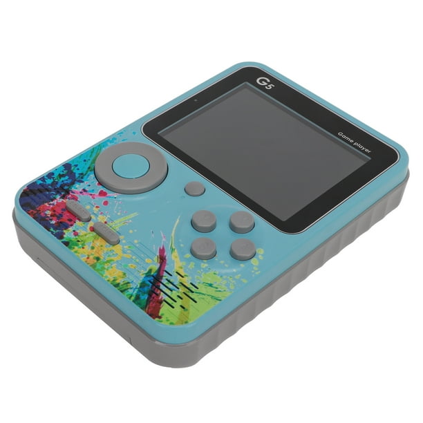 Lecteur De Jeux Vidéo, Console De Jeu Portable 1020 MAH, Plusieurs Jeux,  Sortie HD Pour Enfants Bleu, Vert 